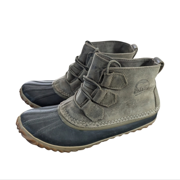 Sorel Out N About Classic Duck Boot Elk Green Size 7 Old Money Classic Preppy - Picture 3 of 11